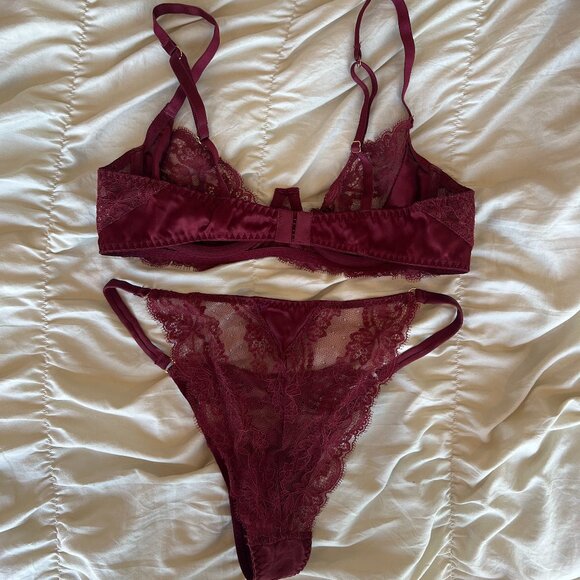 Coco de Mer Seraphine Bra and Panty Set - Picture 5 of 6